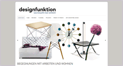 Desktop Screenshot of designfunktion.at